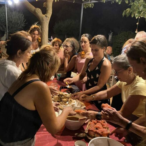 Cretan Cooking Experience with Treasure Ingredient Hunt Crete Greece Incentive Hands on Apokoronas Chania